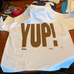 Travis Scott white tee